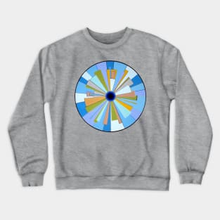 Perspective Eye (Blue) Crewneck Sweatshirt